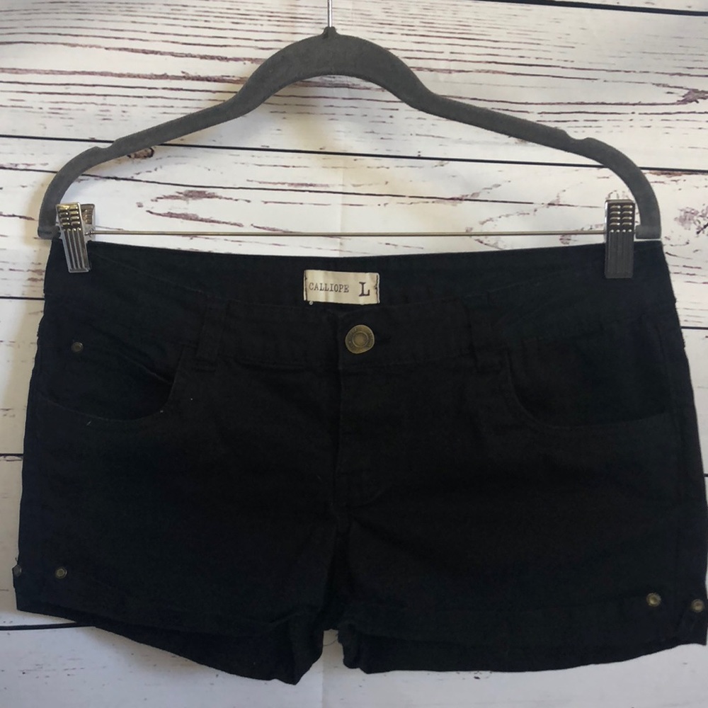 Calliope black short shorts‎